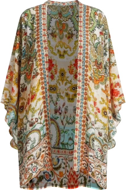 Women's short Agatha Cape Duster