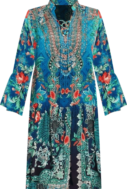 Women's long sleeve short dress