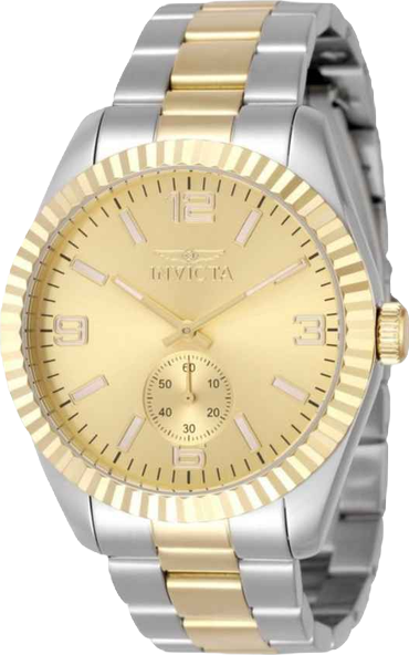 Men's 49388 Specialty Quartz Multifunction Gold Dial Watch