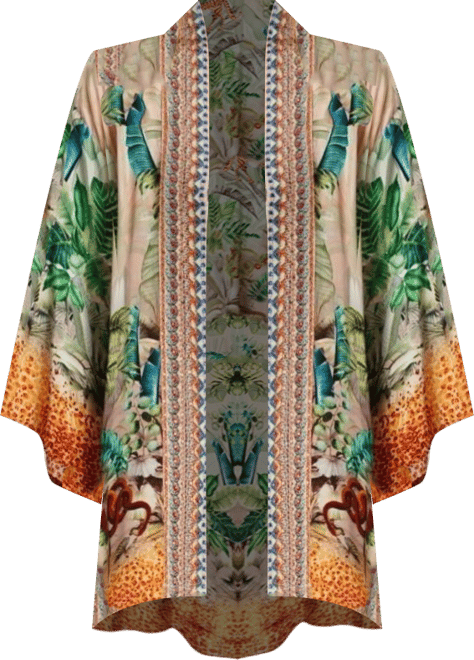 Women's short Kaia Cape Duster