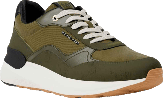 Men's Trevor Round Toe Lace-Up Trainer Shoes