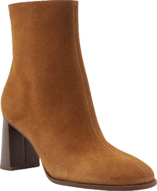 Women's Regina Wood Block Heel Booties