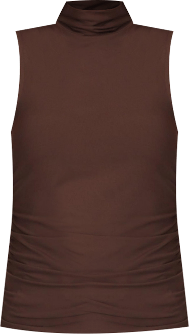 Women's Sculpt Sleeveless Turtleneck Tank