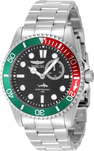 Men's 49272 Pro Diver Quartz Multifunction Black Dial Watch