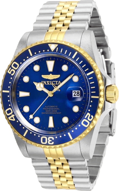 Men's 30093 Pro Diver Automatic 3 Hand Blue Dial Watch
