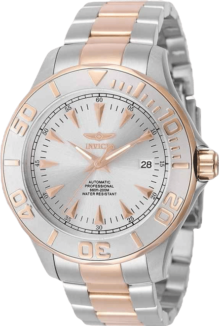 Men's 7112 Signature Automatic 3 Hand Silver Dial Watch