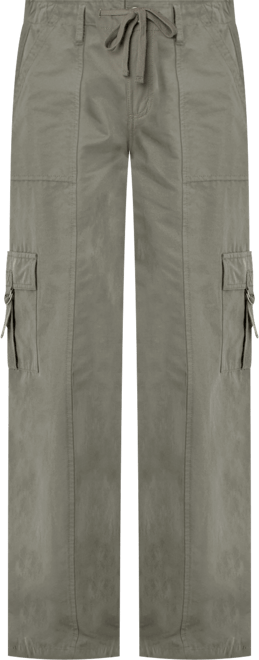 Juniors' Drawstring Cargo Utility Pants