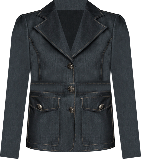 Women's Long Sleeve Denim Jacket