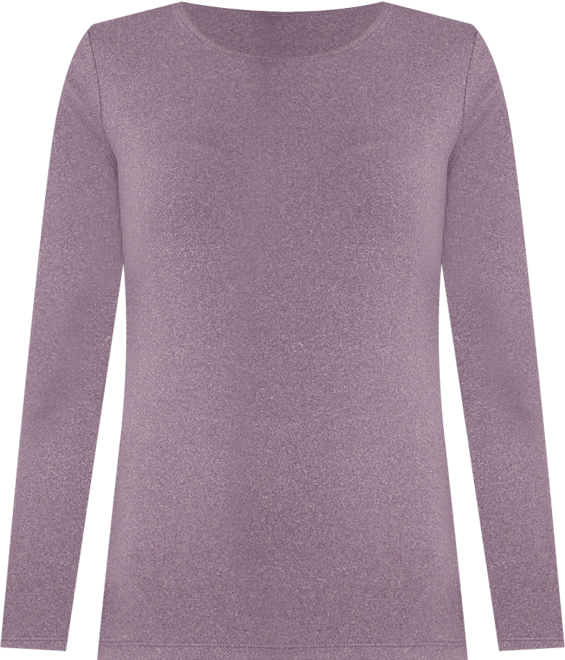 Women's Long-Sleeve Scoop-Neck Top