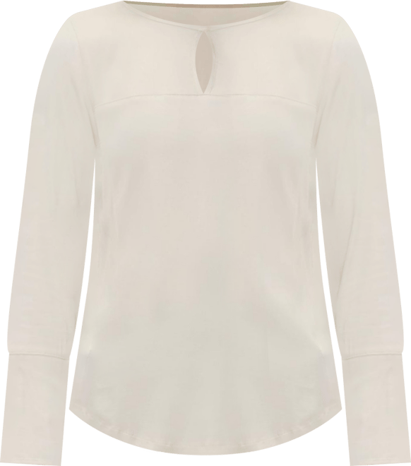 Women's Mixed Media Blouse