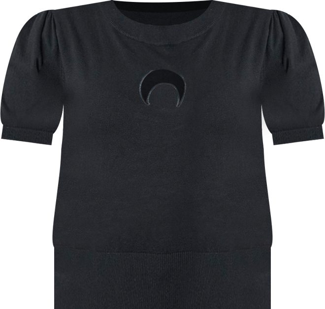 Women's Moon Cutout Knit Sweater