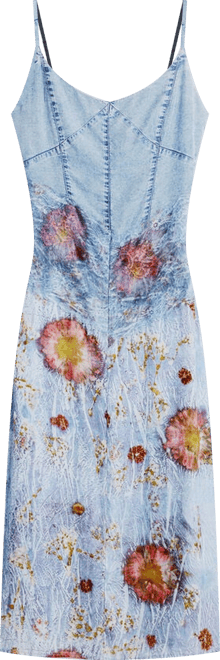 Women's Two-material strappy dress