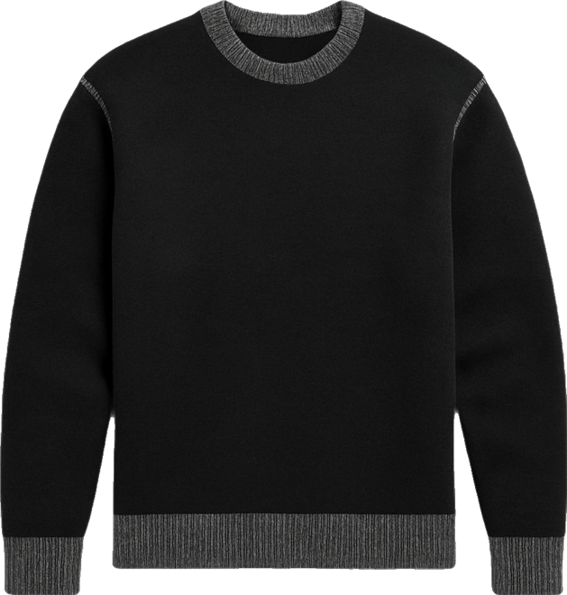 Men's Contrast Trim Sweater, Macy's Exclusive