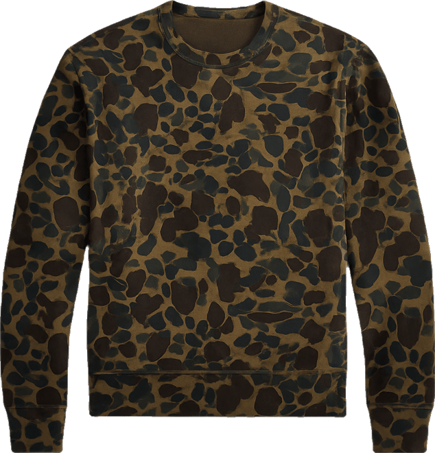 Polo Ralph Lauren Double-Knit Fleece Crewneck Sweatshirt