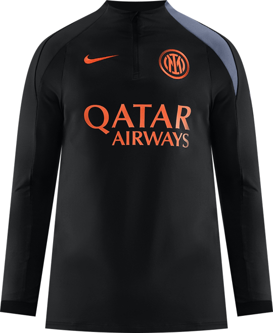 Inter Milan Strike Third Maskinstrikket Nike Dri-FIT Total 90 ADV-fodboldtræningstrøje til mænd