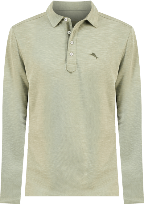 Men's Golden Sands Long-Sleeve Polo Shirt