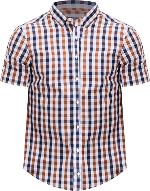 Long Sleeve Gingham Check Button-Down Shirt, Macy's Exclusive