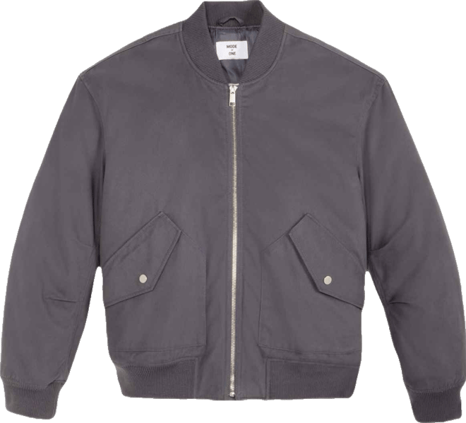 Men's Relaxed-Fit Twill Bomber Jacket, Macy's Exclusive
