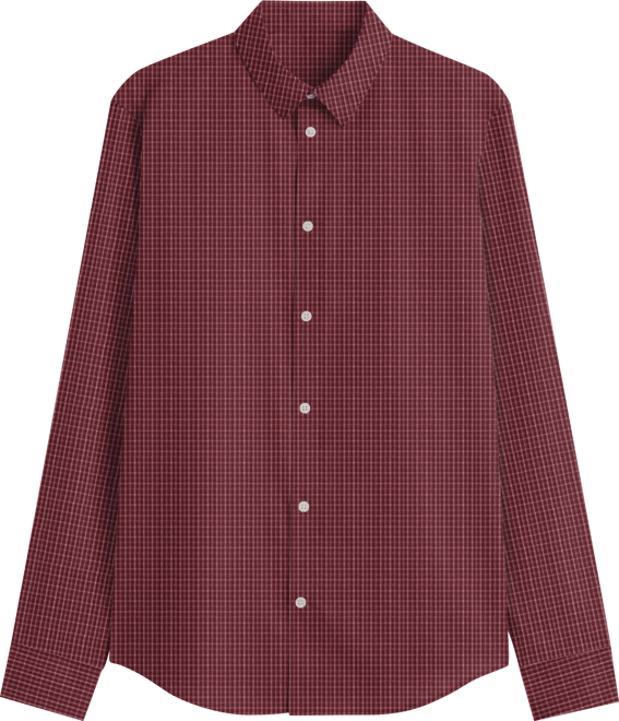 Men's Promo Regular Fit Micro Check Dress Shirt, Macy's Exclusive