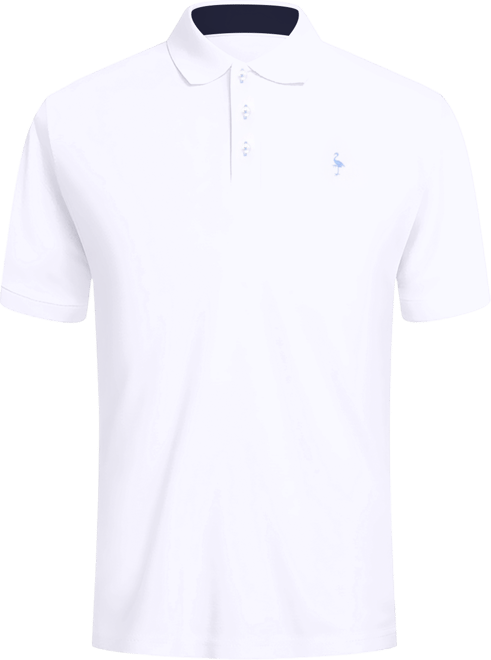 Men's Solid Modal Polo w/Contrast Trim