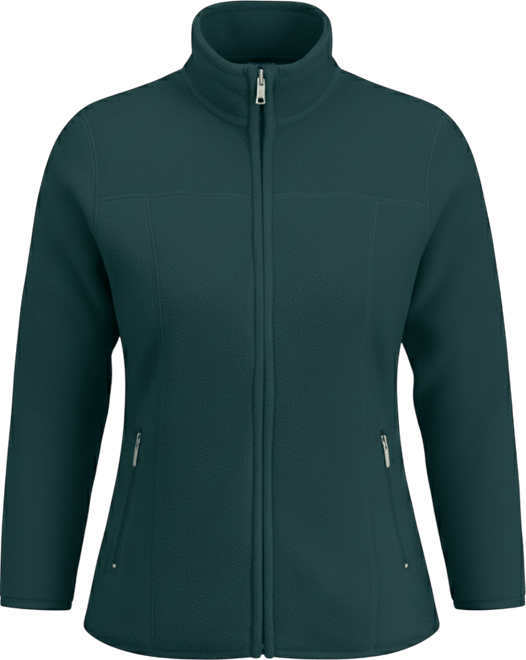 Petite Polar Fleece Zip-Front Jacket, Created for Macy's