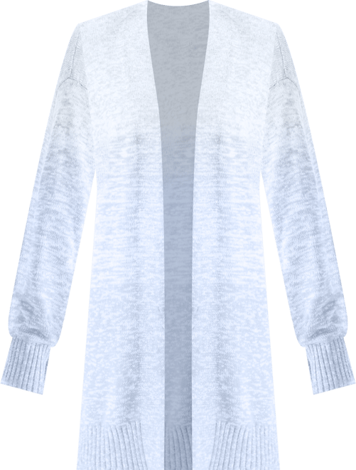 Women's Open-Front Colorblocked Cardigan, Created for Macy's