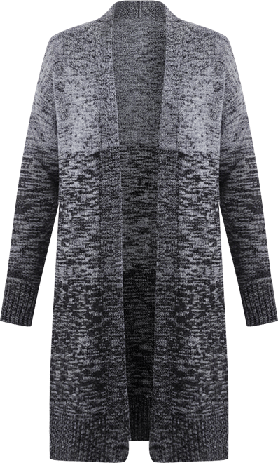 Women's Open-Front Colorblocked Cardigan, Created for Macy's