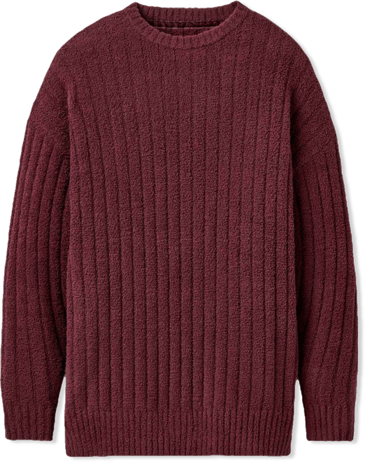 Women's Riz Ribbed Long-Sleeve Knit Sleep Top