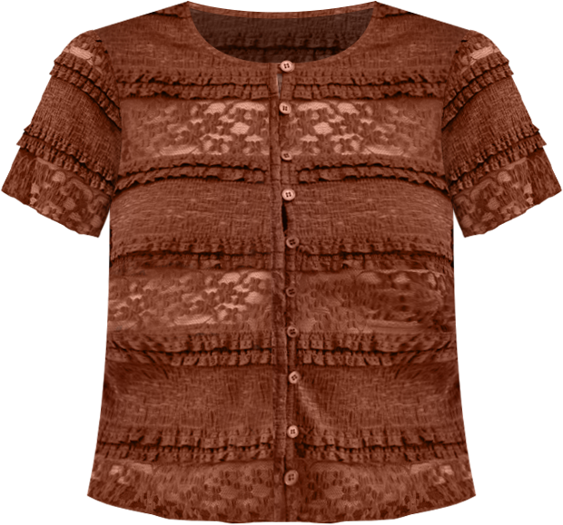 Women's Scoop-Neck Short-Sleeve Lace Top, Exclusively at Macy's