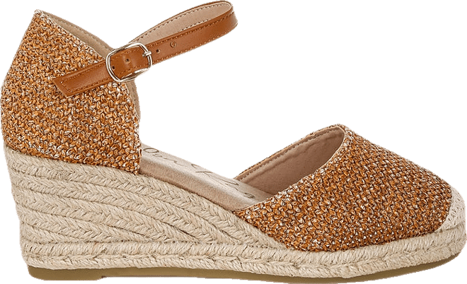 Kalista Raffia Woven Wedge Sandals
