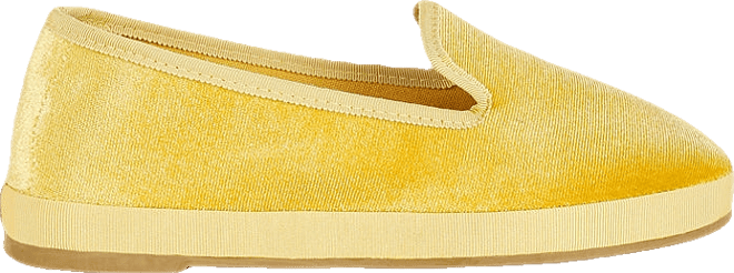 Saba Velvet Round Toe Slip-On Loafers