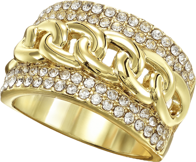 Pave & Chain Band Ring, Macy's Exclusive