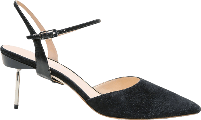 Women's Brown Snake Amal Customizable Point Slide