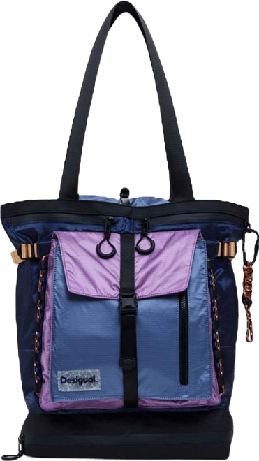 Women's Large nylon tote backpack