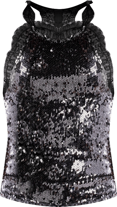 Women's Take Me Away Sequin Detail Cami Top