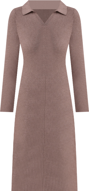 Womens Lavinia Collar Dress