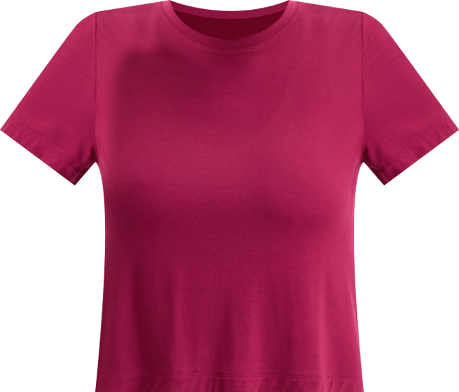 Women's Short-Sleeve Crewneck Knit T-Shirt, Exclusively at Macy's