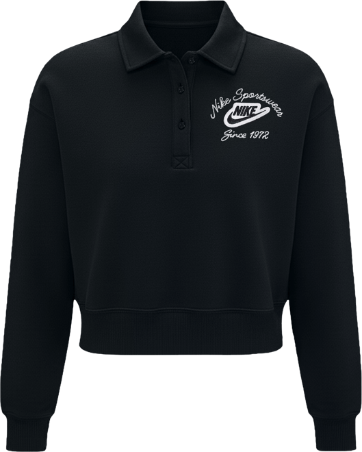 Nike Sportswear Phoenix Fleece Women's Loose Collared Pullover Top