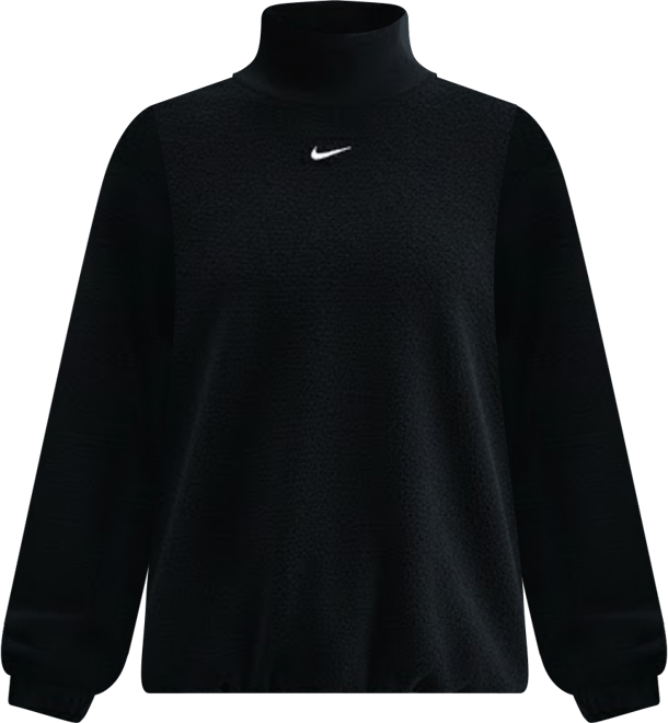 Nike Sportswear Phoenix Plush Women's Cozy Fleece Oversized Mock-Neck Top
