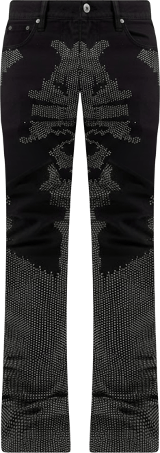 WAIMEA Stacked Flared Rhinestone Jeans