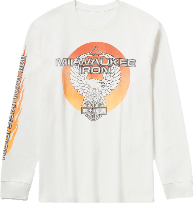 Men's Milwaukee Iron Eagle Long Sleeve Tee | Harley-Davidson USA