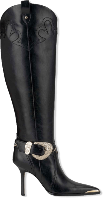 Women's Kenzin Tall Western Buckle Dress Boots