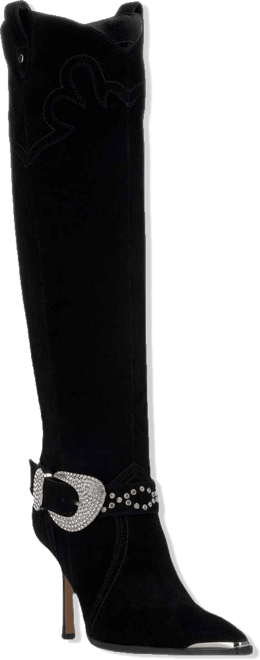 Women's Kenzin Tall Western Buckle Dress Boots