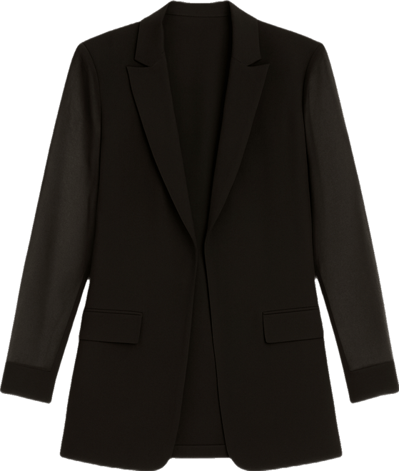 Women's Open Front Long Sleeve Jacket