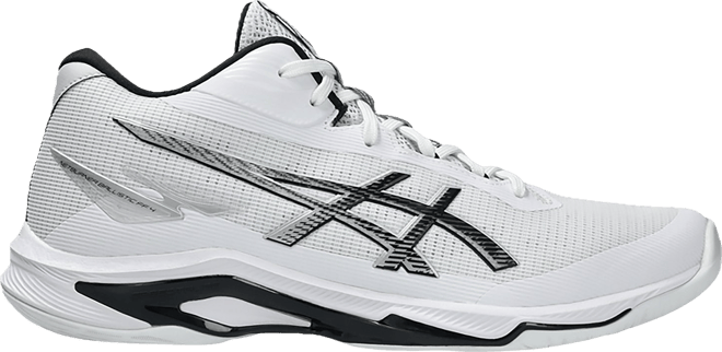 ASICS NETBURNER BALLISTIC FF MT 4 ホワイト ASICS Men's Netburner Ballistic FF MT 4 Volleyball Shoe | Academy