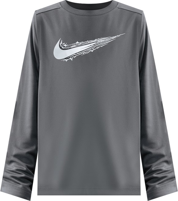 Nike Multi Big Kids' (Boys') Dri-FIT Long-Sleeve Top