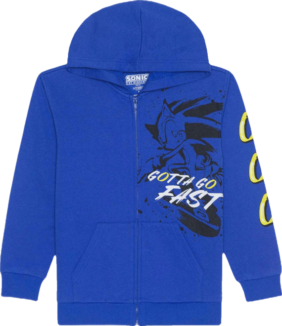 Boys 5-20 Ink Blot Fast Printed Long Sleeves Hoodie