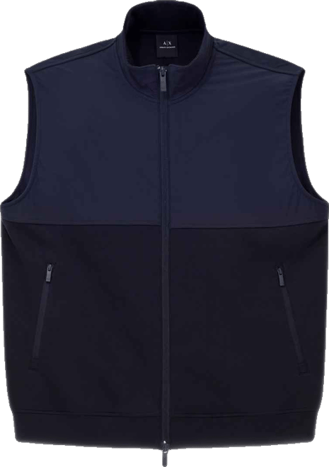 Men's Mixed Media Commuting Vest