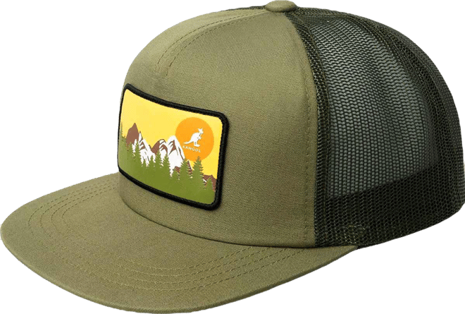 Men's Outdoor Patch Trucker Baseball & Sport Caps