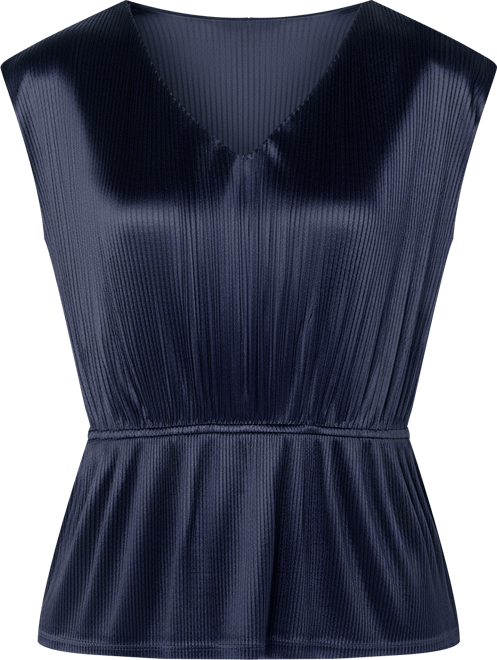 Women's V-Neck Peplum Top